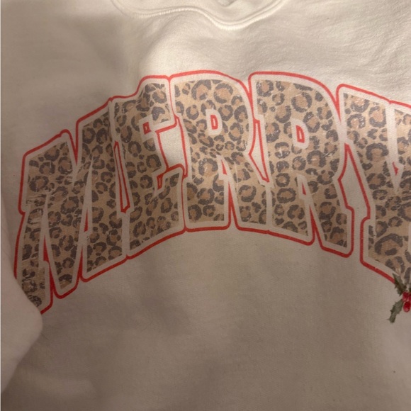 Gildan White DryBlend Sweatshirt - Picture 2 of 3